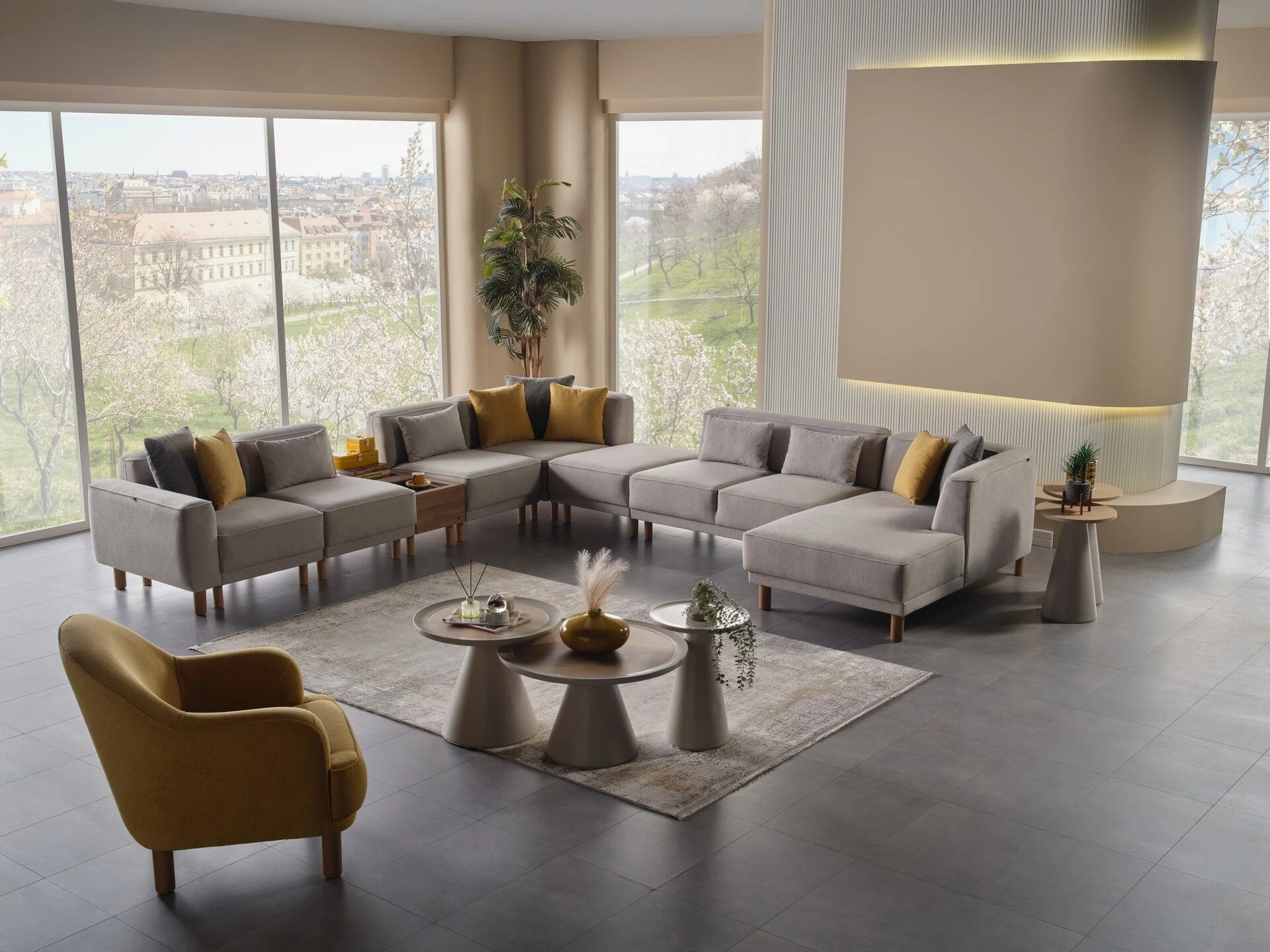 Mary X Köşe Koltuk