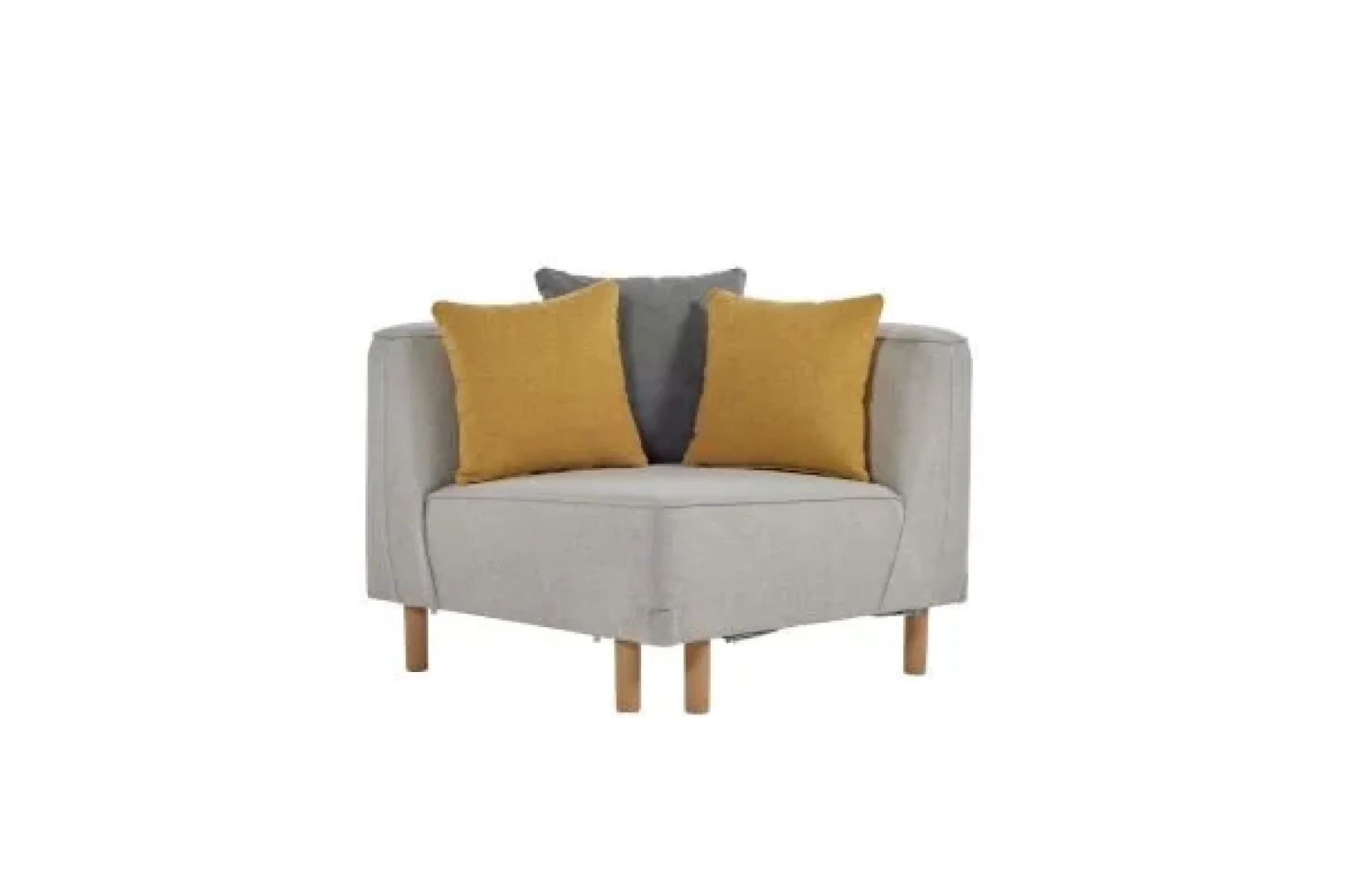 Mary X Köşe Parçası Borneo Gri