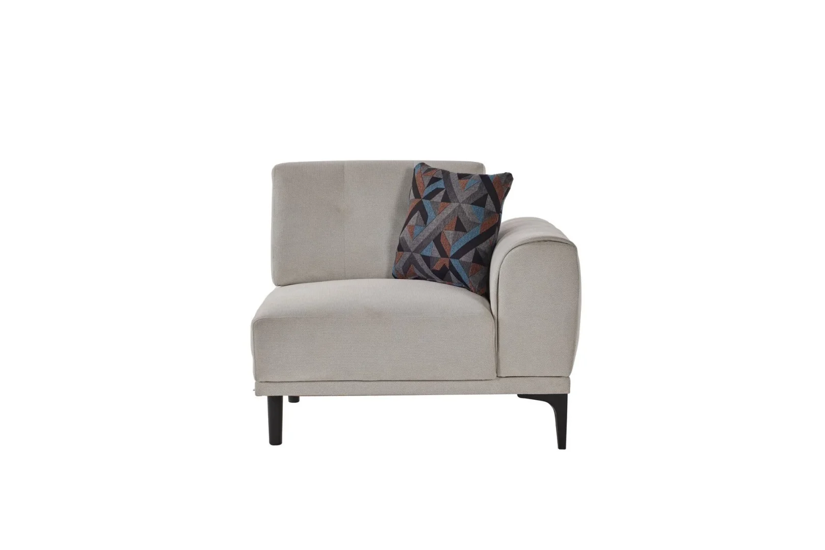 Senfoni Köşe Ters Tek Kollu Tekli Gri